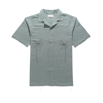 Emerald Draw Button Down