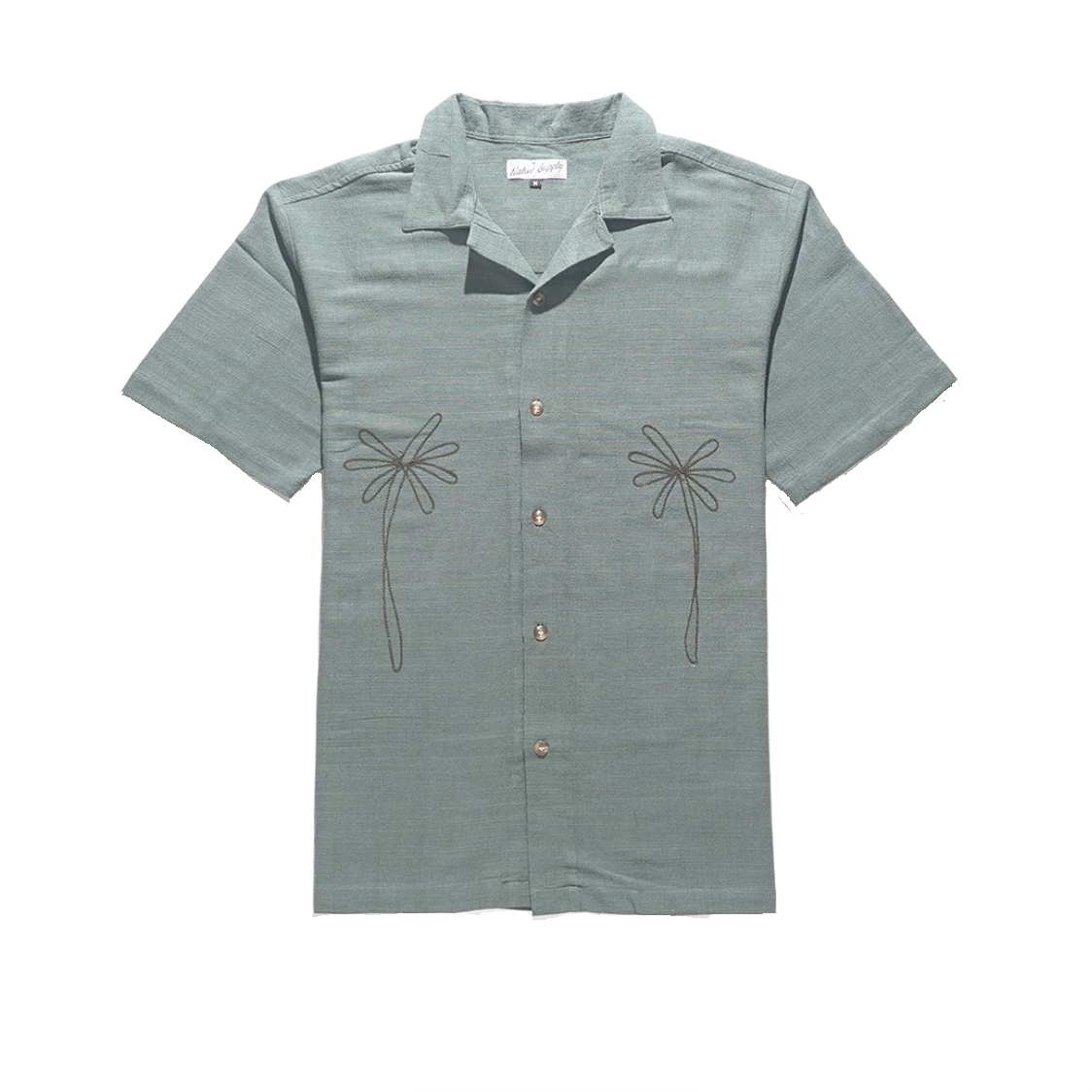 Emerald Draw Button Down