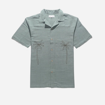 Emerald Draw Button Down