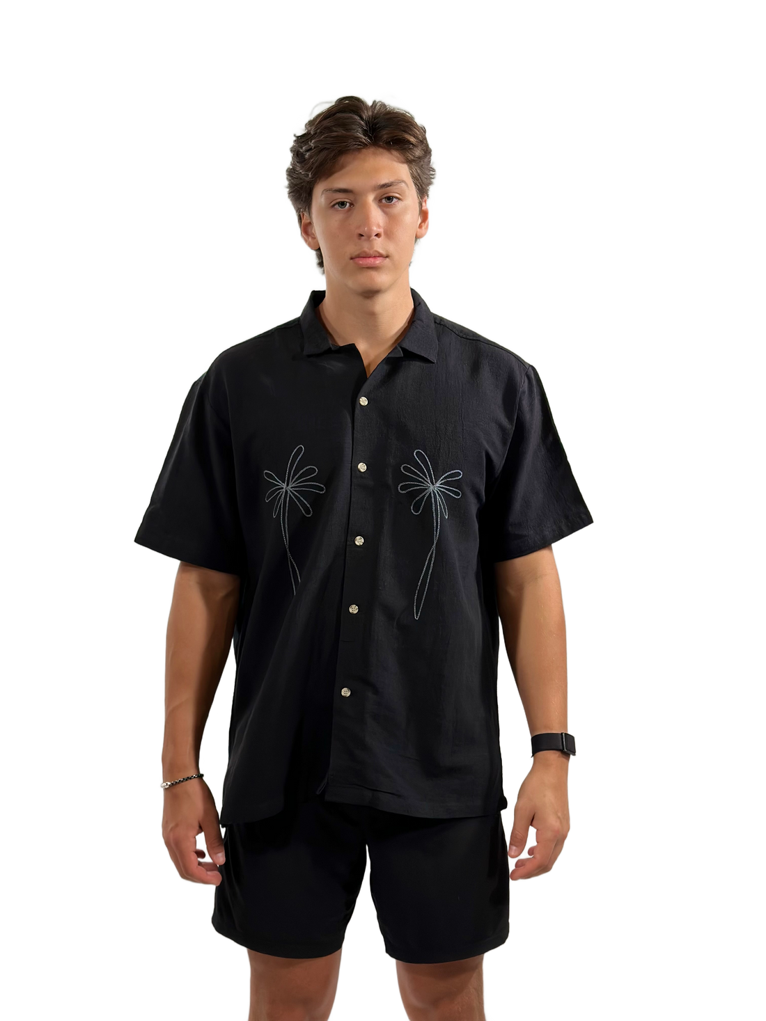 Dark Seas Button Down