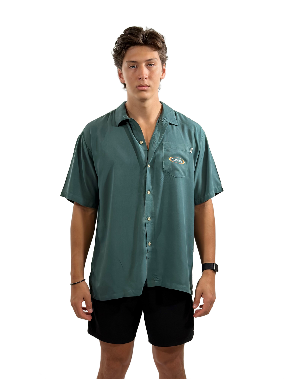 Green Mild Button Down