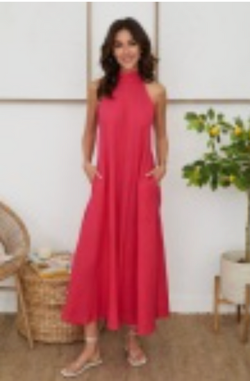 Mock Neck Dress