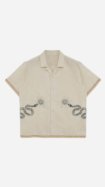 Snake Eyes Button Down