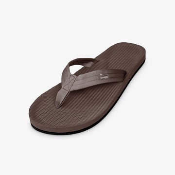 Indosole Men's Easy Living Flip Flops Soil